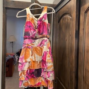 Bright, fun cocktail dress